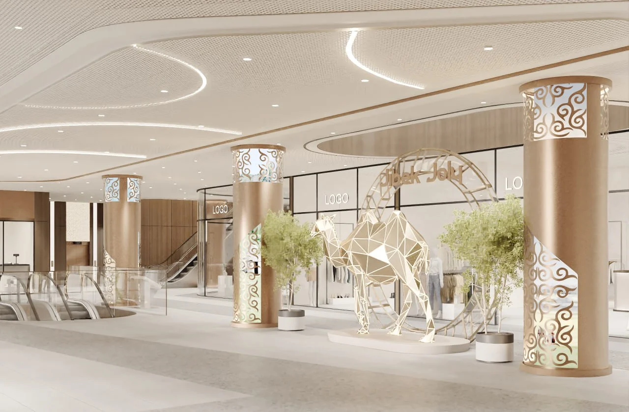 ТРЦ JIBEK JOLY — интерьер